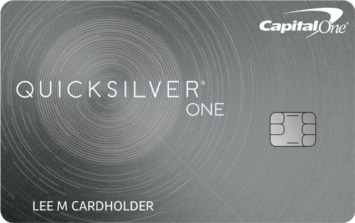 Examen des cartes de crédit Capital One® QuicksilverOne® Cash Rewards