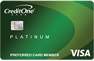 Credit One Bank® Platinum Visa® for Rebuilding Credit Review