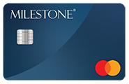 Milestone® Mastercard® with Choice of Card Image at No Extra Charge Review