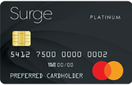 Surge® Platinum Secured Mastercard®
