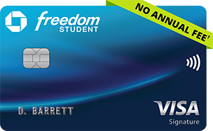 Chase Freedom® Student credit card Review
